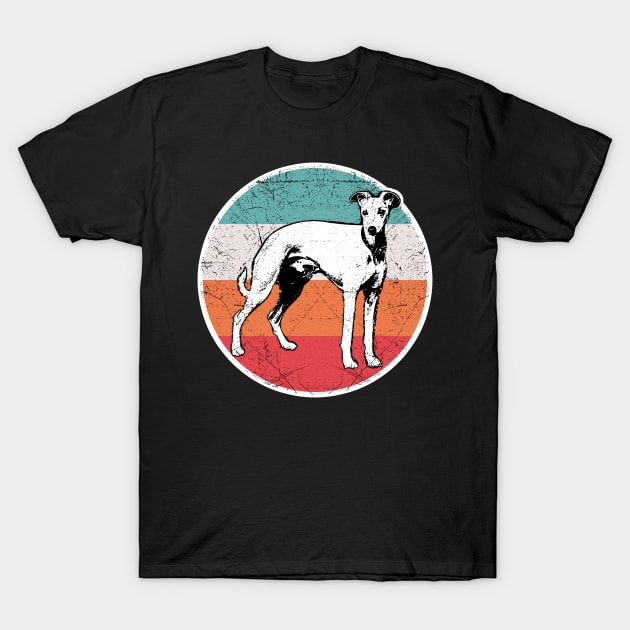 Vintage Retro Whippet T-Shirt by aaltadel